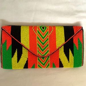 Ba&sh Junon beaded clutch. Never used!